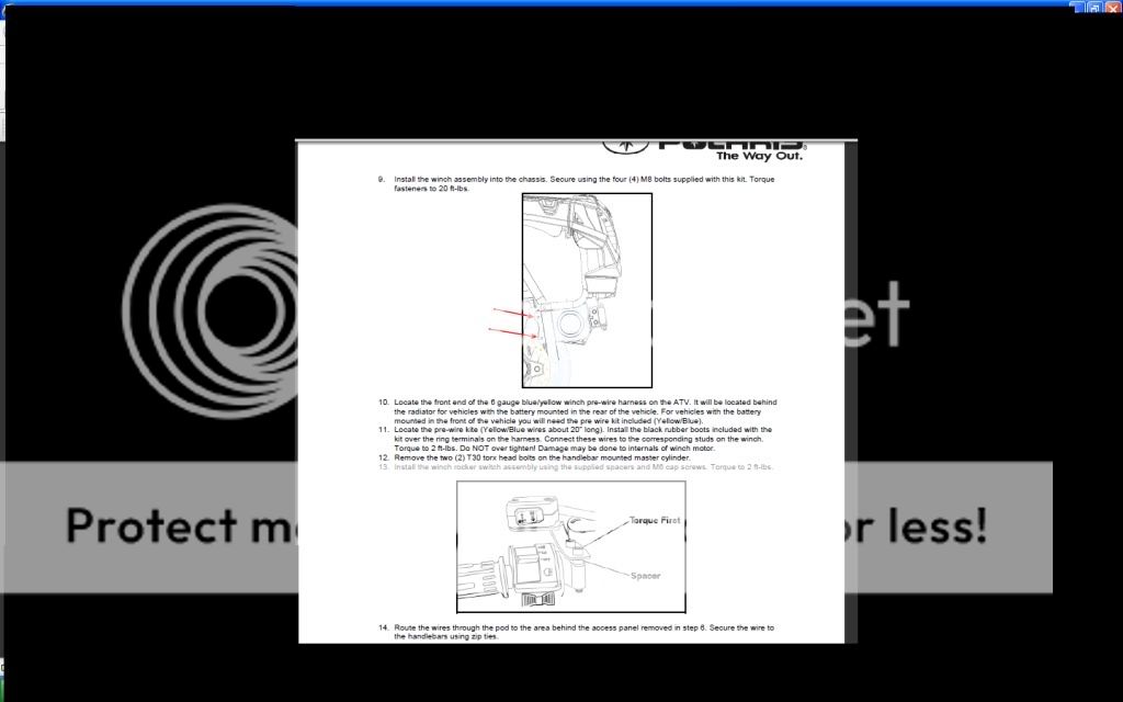Winch problems for 2010 550 EPS Polaris ATV Forum